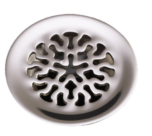 Kohler K-7108 Decorative Grid Drain without Overflow - Polished Nickel